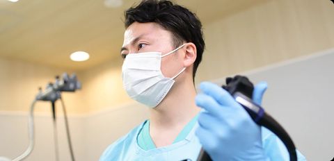 内視鏡専門医による苦痛の少ない検査