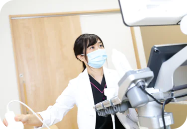 女性医師による内視鏡検査