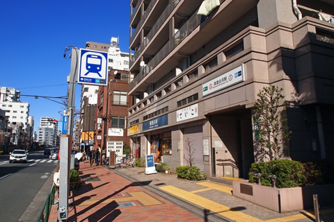 清澄白河駅から徒歩2分の好アクセス