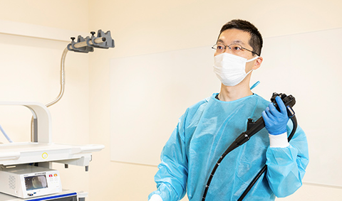 眠ったままの内視鏡検査