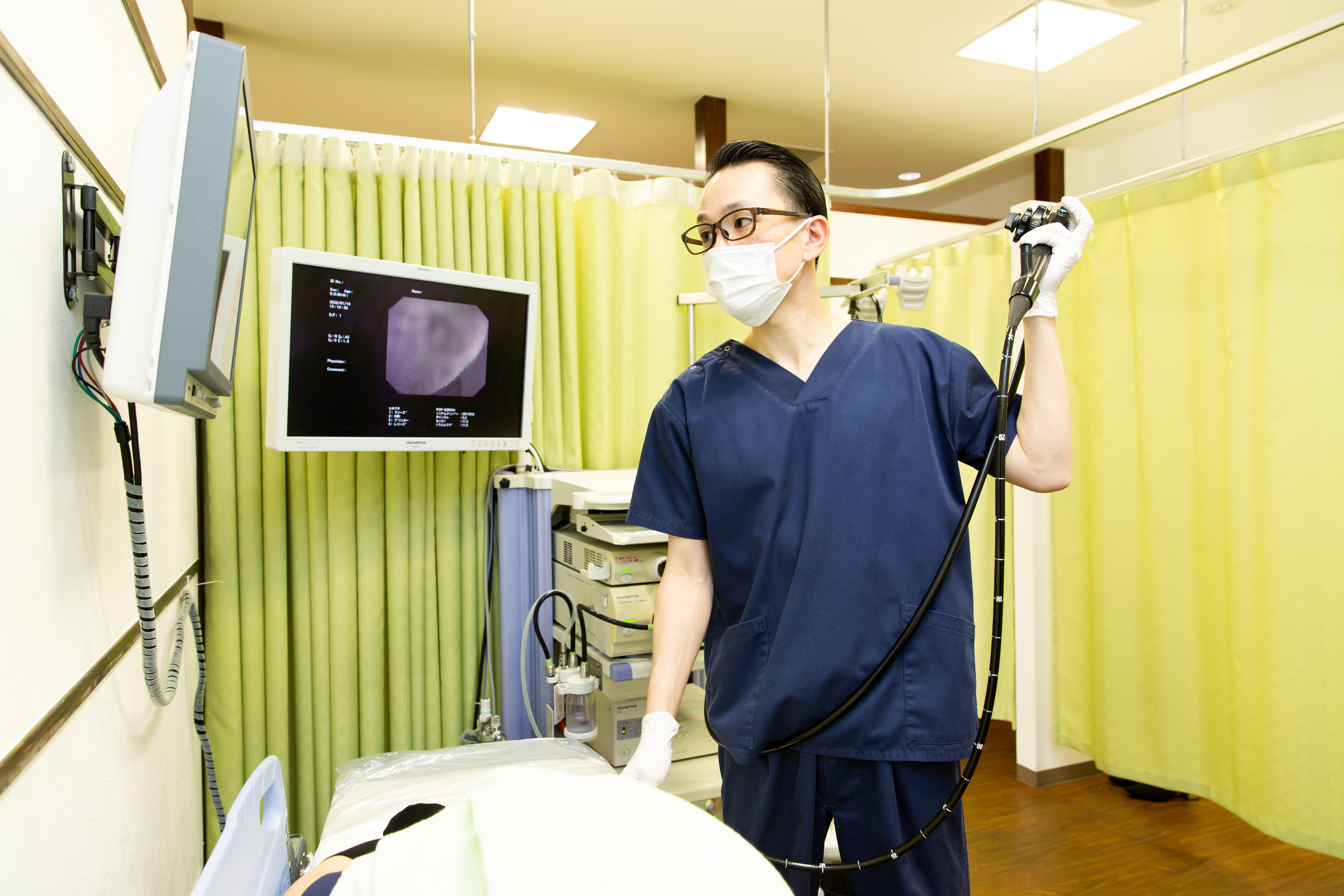 苦痛の少ない内視鏡検査