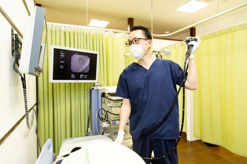 苦痛の少ない内視鏡検査