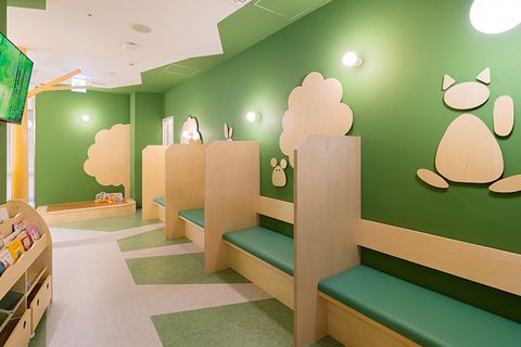 予防接種・健診専用待合