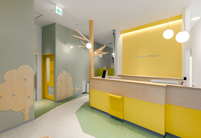 駅徒歩1分の通いやすい小児科