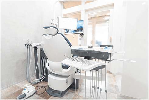 個別設計の快適空間と配慮治療