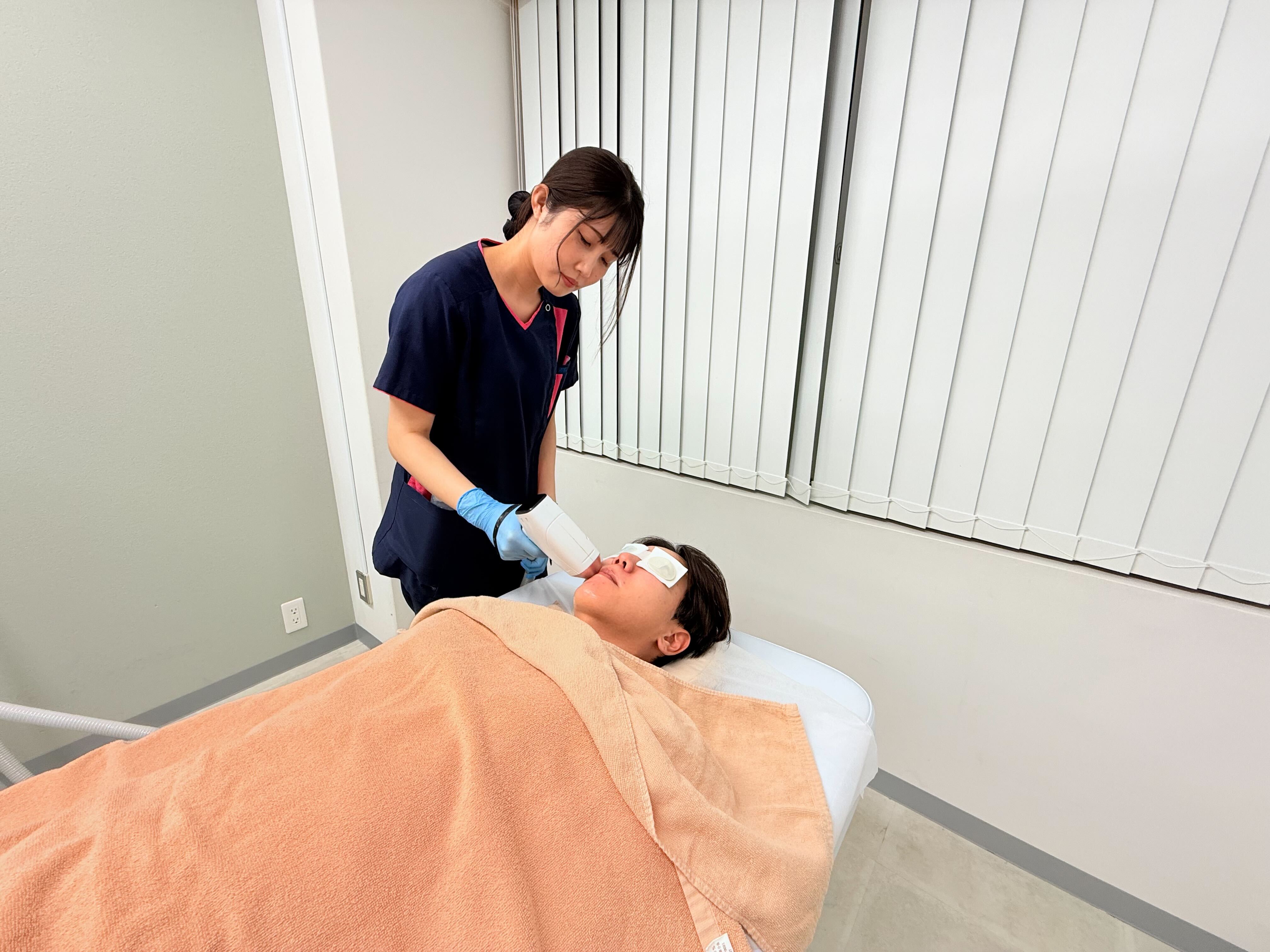 男性の毛質に特化した医療脱毛