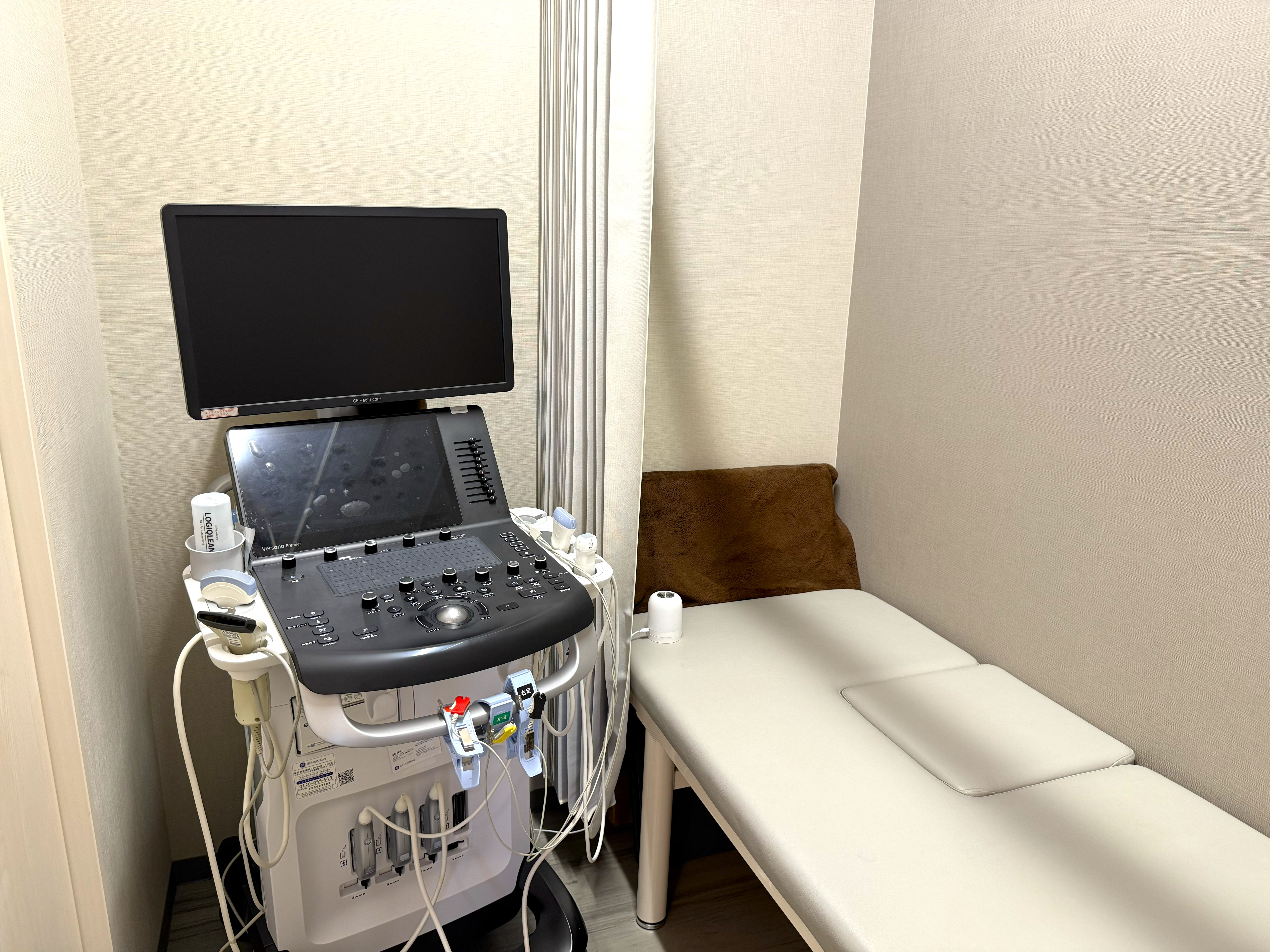 エコー専門技師常駐、精密な検査体制