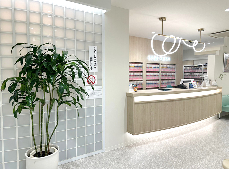 快適空間で受ける丁寧診療