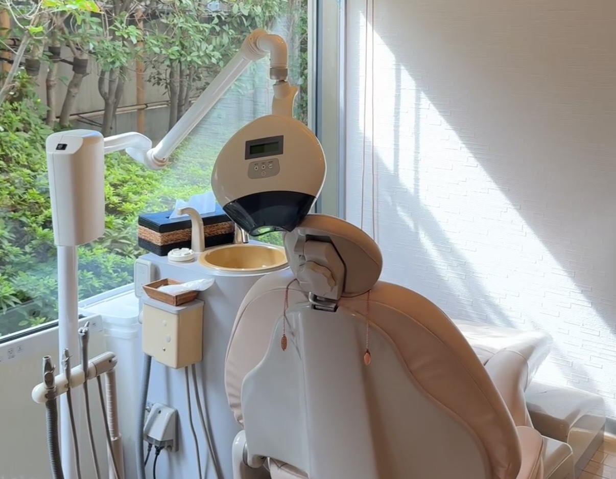 ホテル内の上質な矯正空間