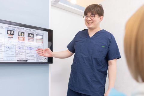 痛み配慮の丁寧な治療説明